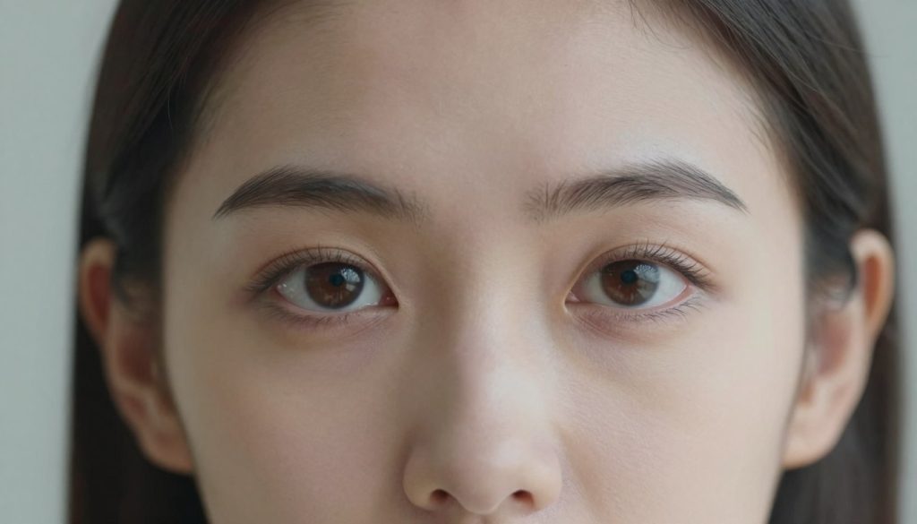 eyes in portrait